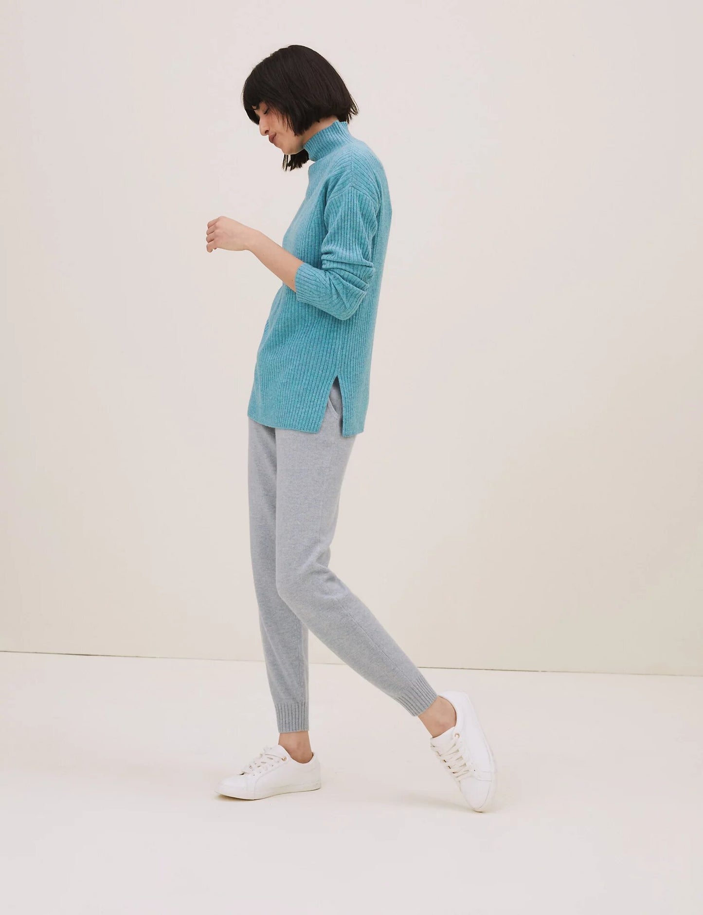 Cashmere Ribbed Jumper