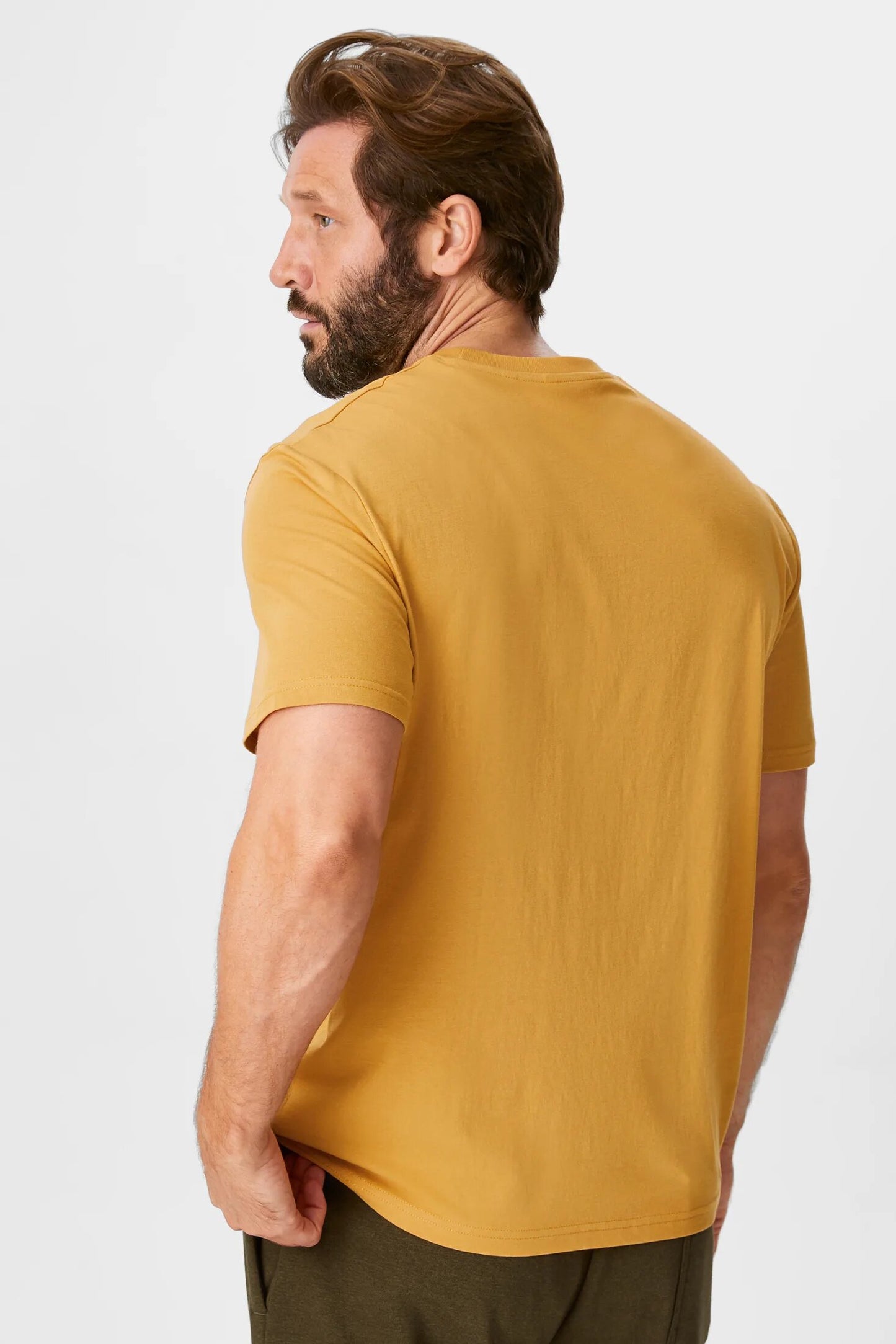 Yellow T-shirt cotton